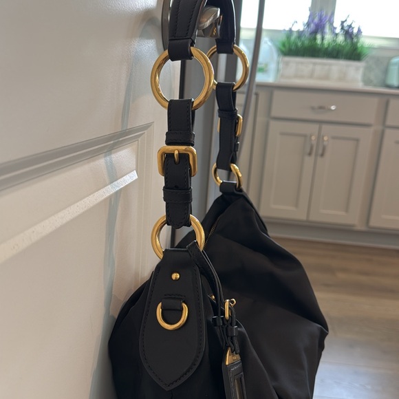 EUC Prada nylon bag with authentic card and free wallet - Picture 8 of 16